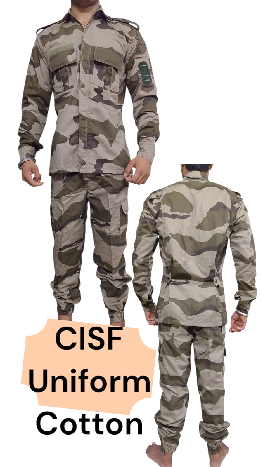 CISF COMBATE COTTON UNIFORM