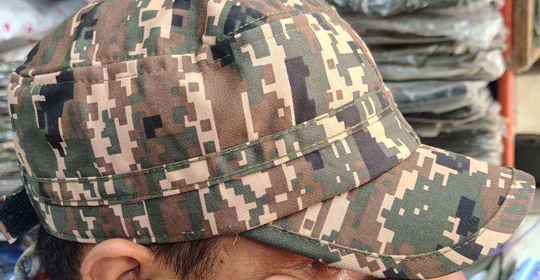 crpf nat cap cotton